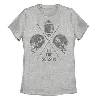 Juniors' "Tis the Season" Football Tee