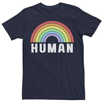 Men's Human Pride Rainbow Tee