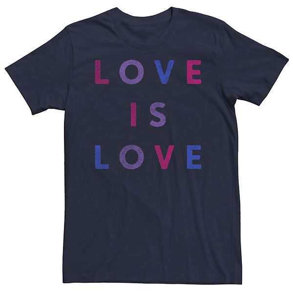 Men's Love Is Love Pride Tee