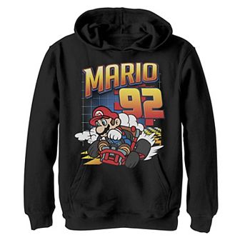 Boys 8-20 Nintendo Mario Kart 92 Classic Drift Colorful Hoodie