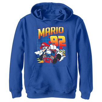Boys 8-20 Nintendo Mario Kart 92 Classic Drift Colorful Hoodie