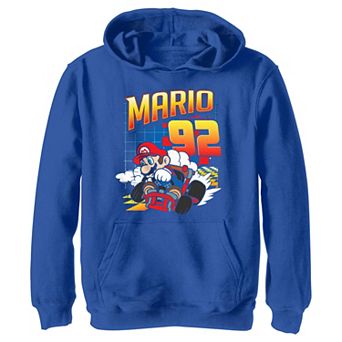 Boys 4-20 Nintendo Mario Kart 92 Classic Drift Colorful Hoodie