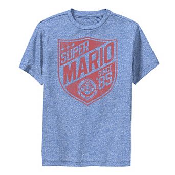 Boys 8-20 Nintendo Super Mario Since 85 Badge Style Logo Tee