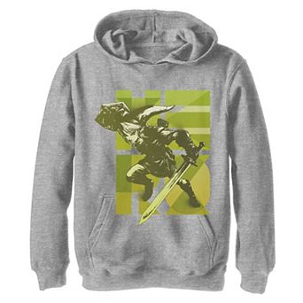 Boys 8-20 The Legend Of Zelda Link Hero Overlay Hoodie