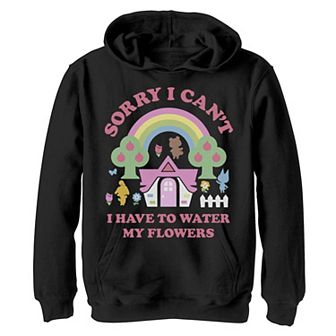 Boys 8-20 Animal Crossing Sorry I Can't I Have To Water My Flowers Hoodie