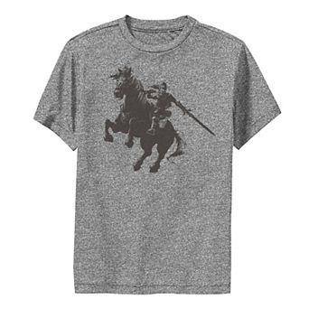 Boys 8-20 Nintendo The Legend Of Zelda Link Horse Ride Epona Sword Tee