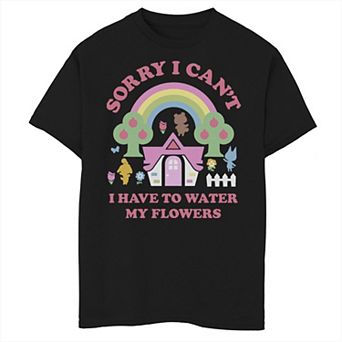 Boys 6-20 Animal Crossing "Sorry I Can't I Have To Water My Flowers" Tee
