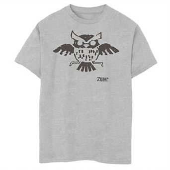 Boys 8-20 Nintendo Legend Of Zelda: Link's Awakening Owl Glyph Portrait Tee