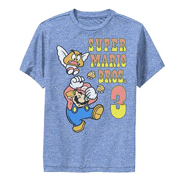 Boys 8-20 Nintendo Super Mario 3 Flying Goombas Tee