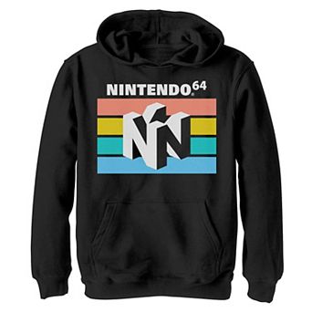 Boys 8-20 Nintendo Only the Best Retro Logo Hoodie