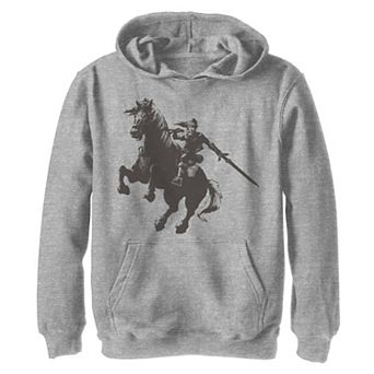 Boys 8-20 Nintendo The Legend Of Zelda Link Horse Ride Epona Sword Hoodie