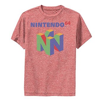 Boys 8-20 Nintendo 64 Logo Colorful Tee