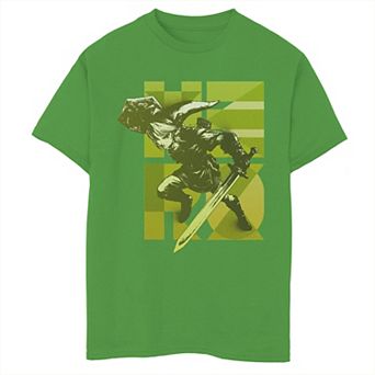 Boys 6-20 The Legend Of Zelda Link Hero Overlay Tee