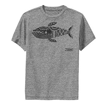 Boys 8-20 Nintendo Legend Of Zelda: Link's Awakening Whale Glyph Tee
