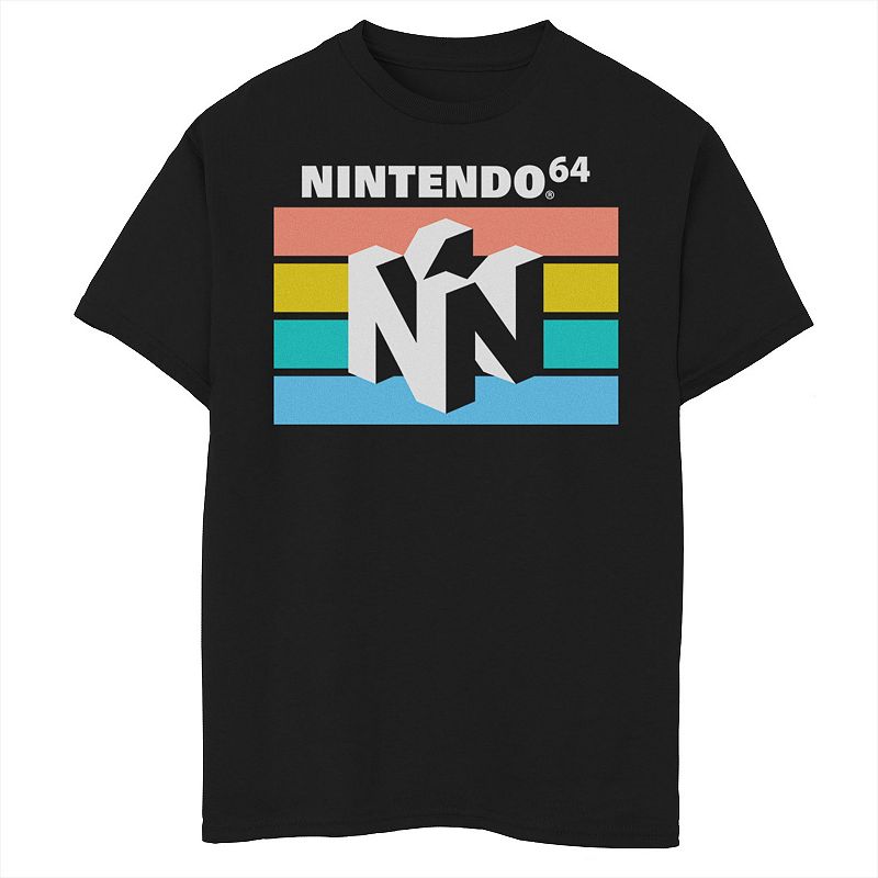 Boys 8-20 Nintendo Only the Best Retro Logo Tee, Boy's, 