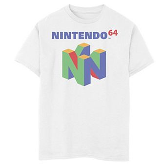 Boys 8-20 Nintendo 64 Logo Colorful Tee