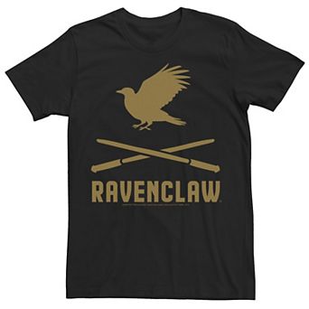 Men's Harry Potter Ravenclaw Crossed Wands Logo Tee