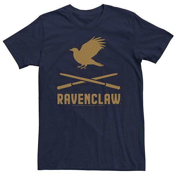 Men's Harry Potter Ravenclaw Crossed Wands Logo Tee