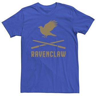 Men's Harry Potter Ravenclaw Crossed Wands Logo Tee