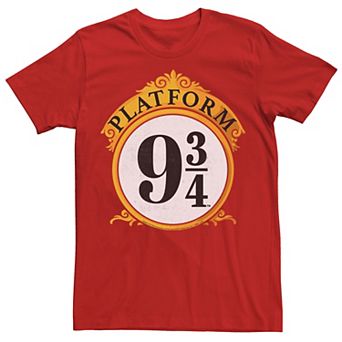 Men's Harry Potter Platform 9 &3/4 Sign Tee