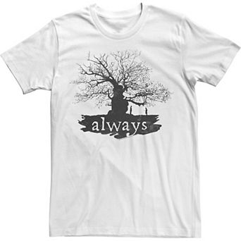 Men's Harry Potter Always Tree Silhouette Tee