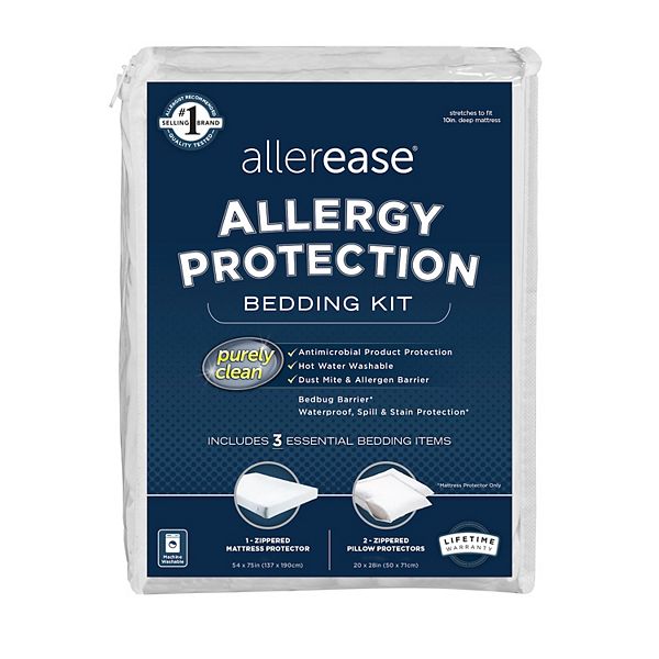 Allerease Allergy Protection Bedding Kit