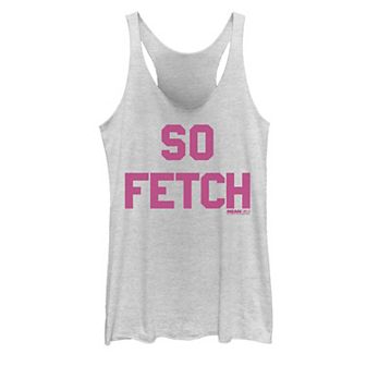 Juniors' Mean Girls Bold Pink So Fetch Tank Top