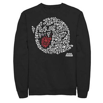 Men's Nintendo Super Mario Iconic Boo Portrait Sweatshirt