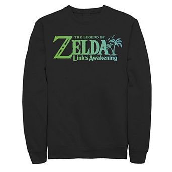 Men's The Legend Of Zelda Link's Awakening Gradient Logo Sweatshirt