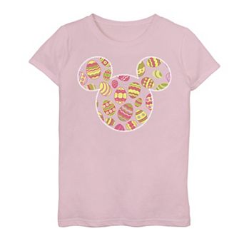 Disney's Mickey And Friends Girls 4-16 Mickey Mouse Easter Egg Fill Graphic Tee