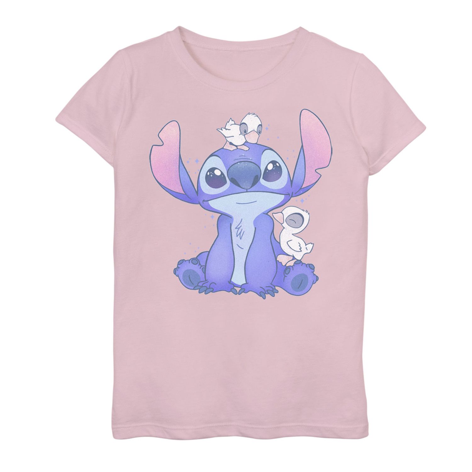 Image for Disney s Lilo & Stitch Girls 4-16 St. Patty's Lucky Duck Portrait Graphic Tee at Kohl's.