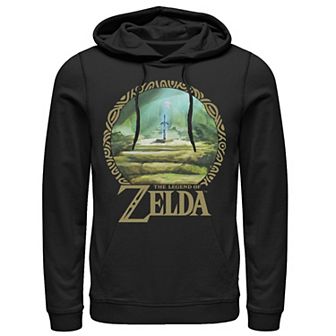 Men's Zelda Korok Forest Circle Portrait Hoodie