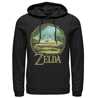 Men's Zelda Korok Forest Circle Portrait Hoodie