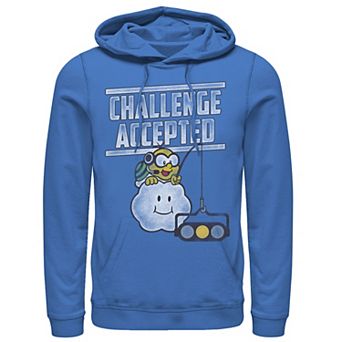 Men's Nintendo Mario Kart Challenge Accepted Text Hoodie