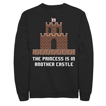 Men's Super Mario The Princess Is In Another Castle Sweatshirt