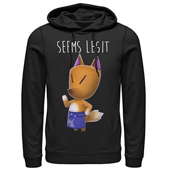 Men's Nintendo Animal Crossing Redd The Fox Seems Legit Hoodie