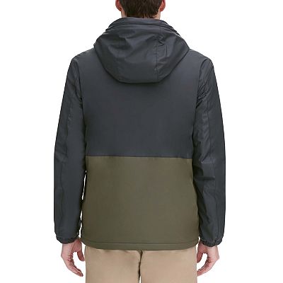 Dockers Mens Rain Mac With Hood NEW Dockers Men's Hooded Water