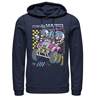 Men's Nintendo Mario Kart Mario Luigi Darting Hoodie