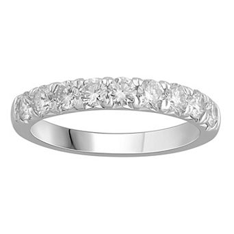 Diamond Medley Platinum 1 Carat T.W. Diamond Anniversary Band