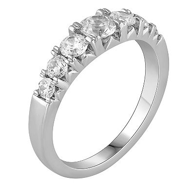 Platinum 1 Carat T.W. Diamond Anniversary Ring