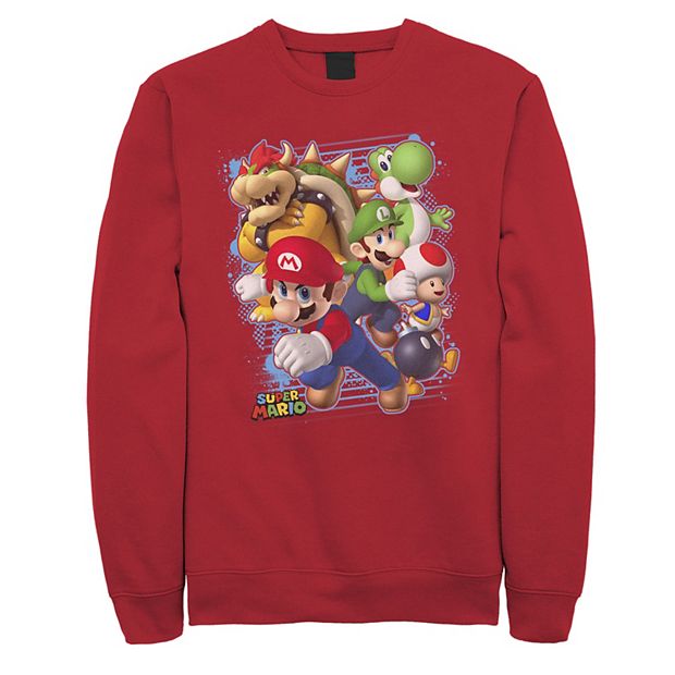 Mario and best sale luigi sweatshirt