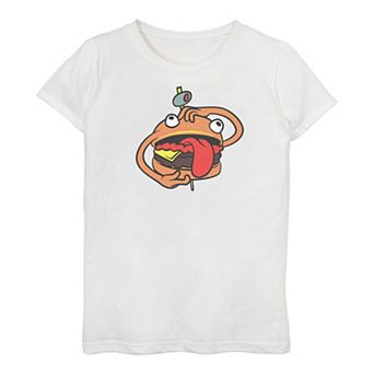 Girls 4-16 Fortnite Durrr Burger Logo Graphic Tee