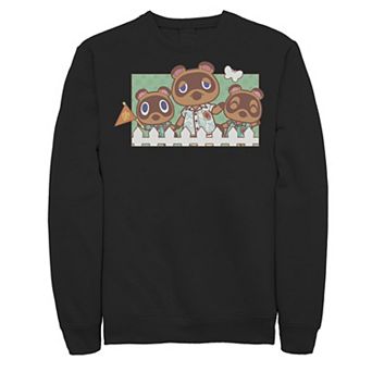 Men's Animal Crossing New Horizons Nook Family Portrait Sweatshirt