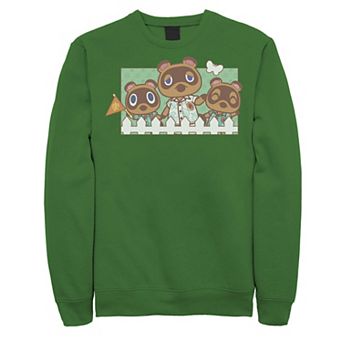Men's Animal Crossing New Horizons Nook Family Portrait Sweatshirt