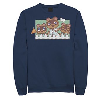 Men's Animal Crossing New Horizons Nook Family Portrait Sweatshirt