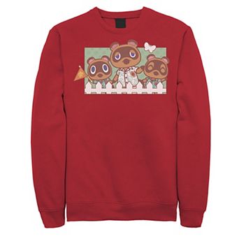 Men's Animal Crossing New Horizons Nook Family Portrait Sweatshirt