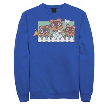 Men's Animal Crossing New Horizons Nook Family Portrait Sweatshirt