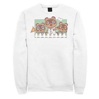 Men's Animal Crossing New Horizons Nook Family Portrait Sweatshirt