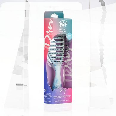 Wet Brush Speed Dry Gemstone Turquoise Hair Brush