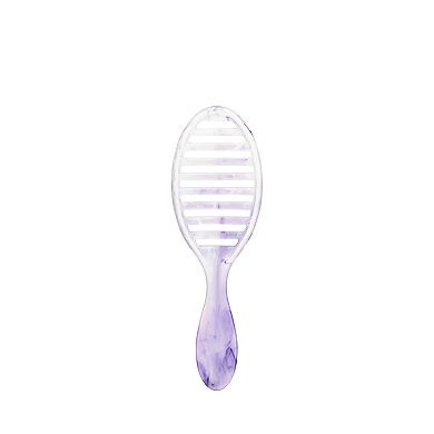 Wet Brush Speed Dry Gemstone Amethyst Hair Brush